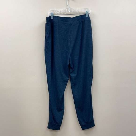Eddie Bauer Jogger Sweatpants Pockets Elastic Waist Loungewear Comfy Navy XXL - Picture 6 of 10